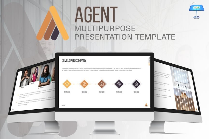 Agent - Powerpoint Template