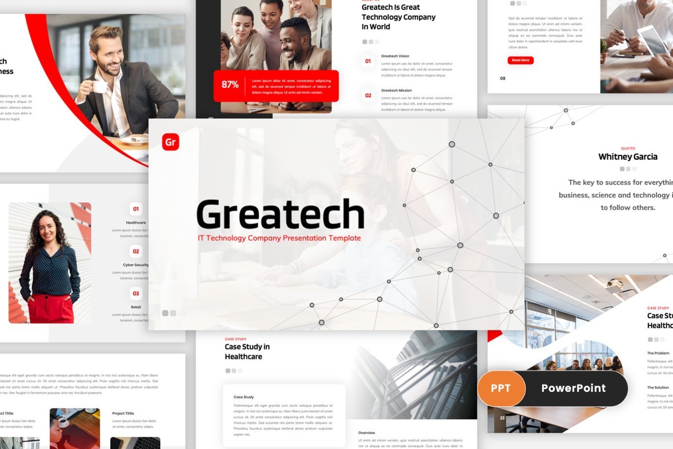 Greatech - IT & Technology PowerPoint Template