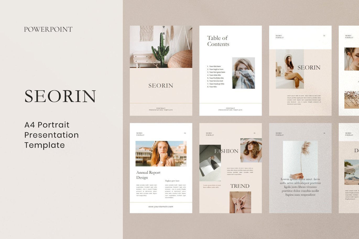 Seorin A4 Portrait - PowerPoint
