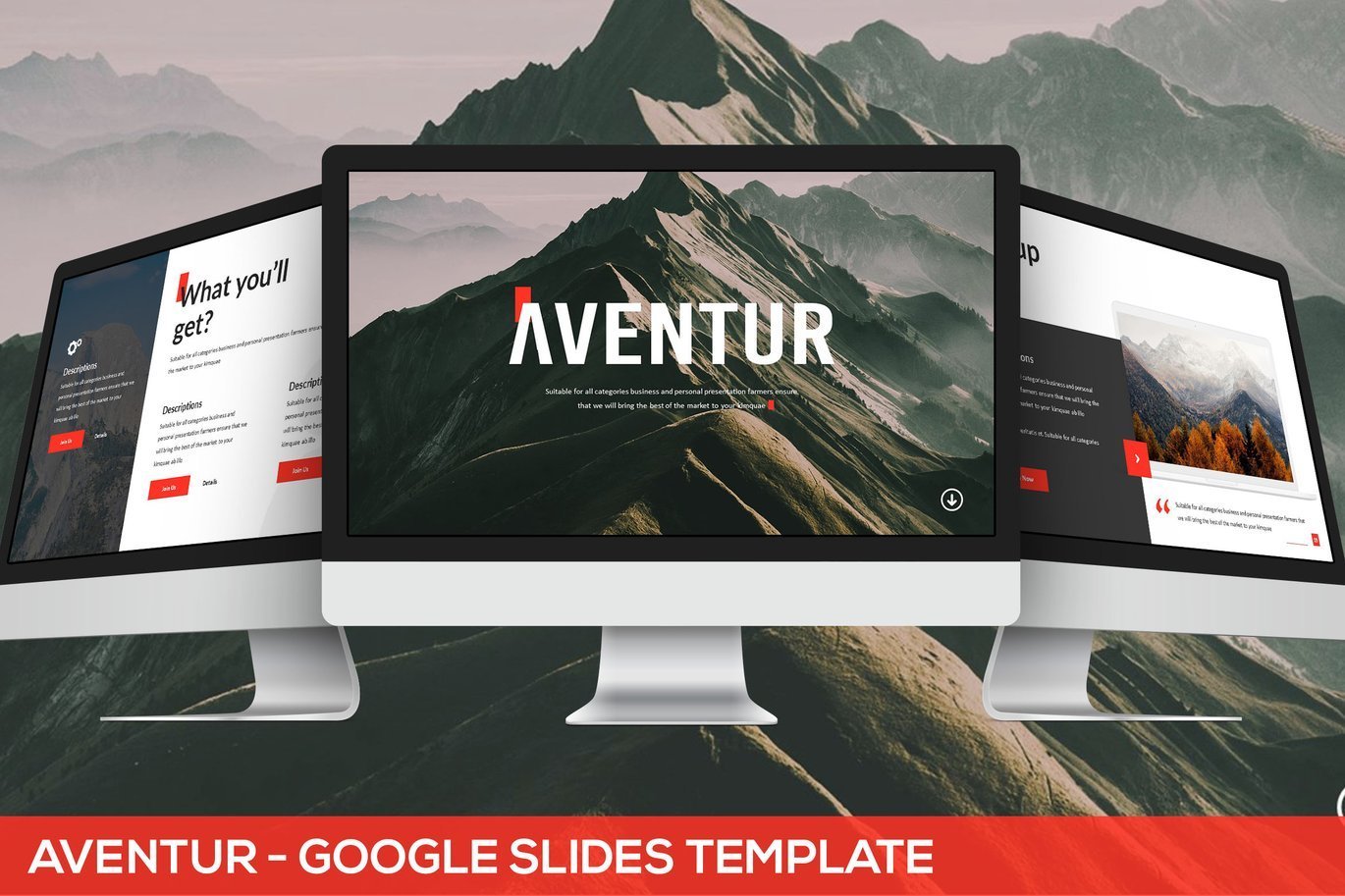 Aventur - Google Slides Presentation Template