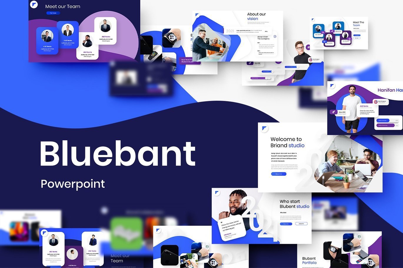 Blubent – Business PowerPoint Template