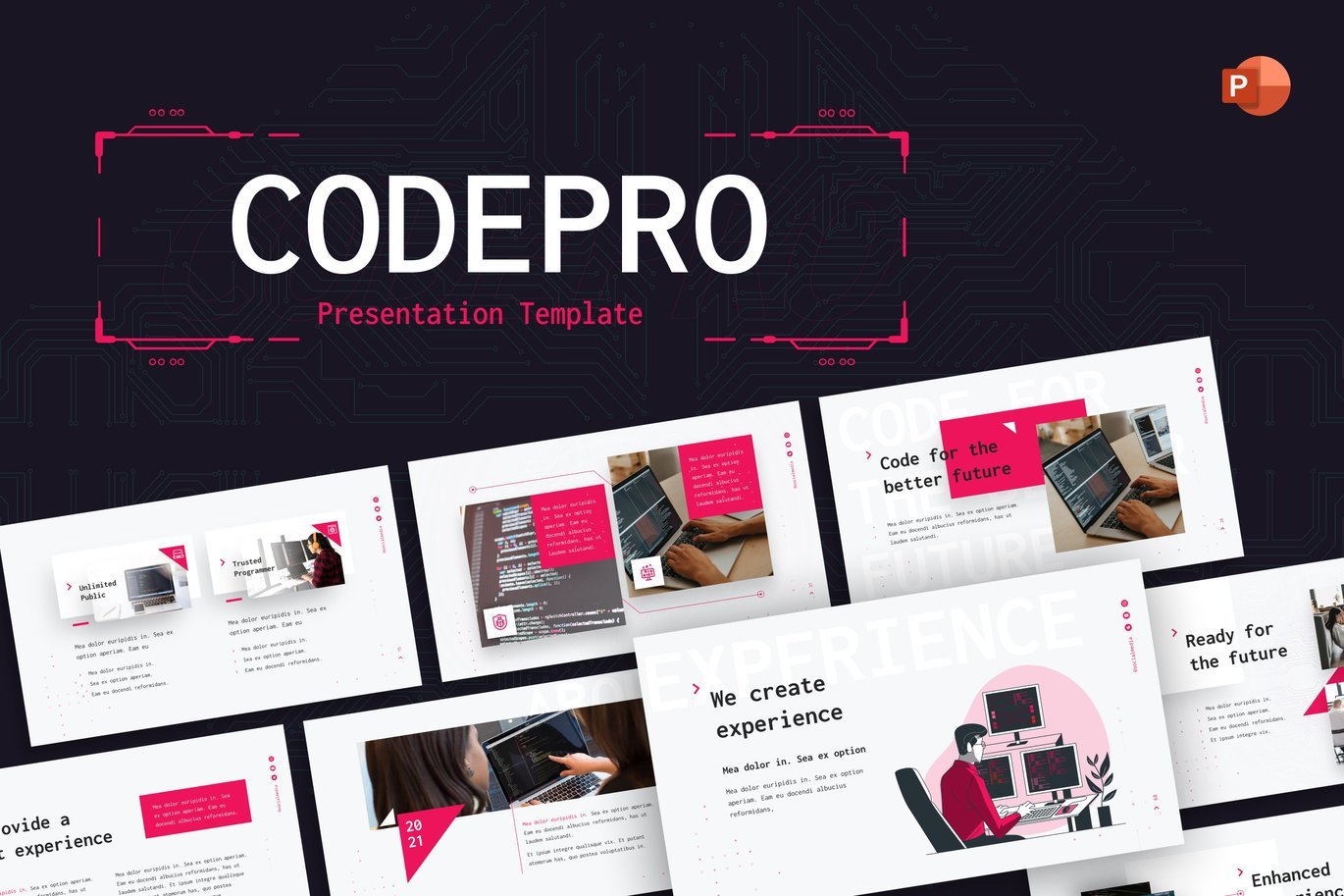 Codepro Technology PowerPoint Template