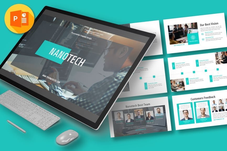 Nanotech - Technology Powerpoint Template