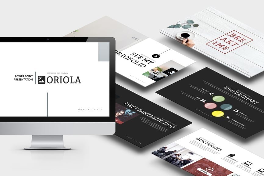 Oriola : Business Powerpoint Template