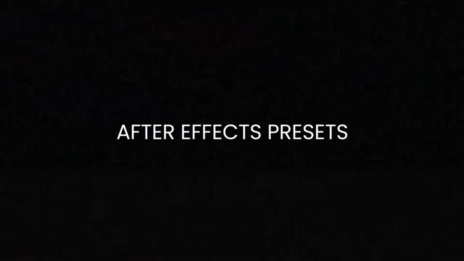 10 Glitch Effect