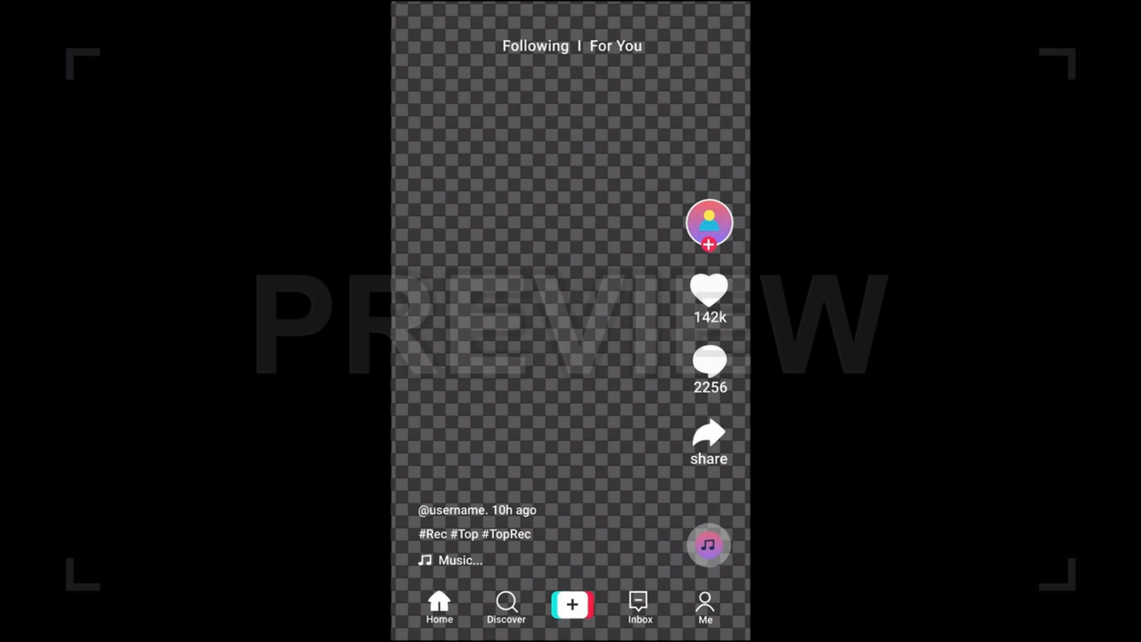 Animated TikTok Interface Pack