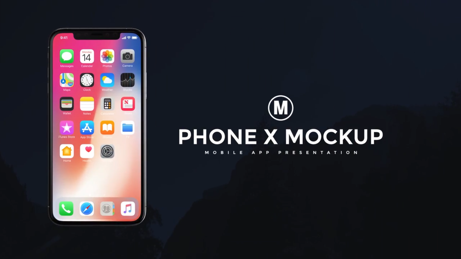 Phone X Promo App Presentation