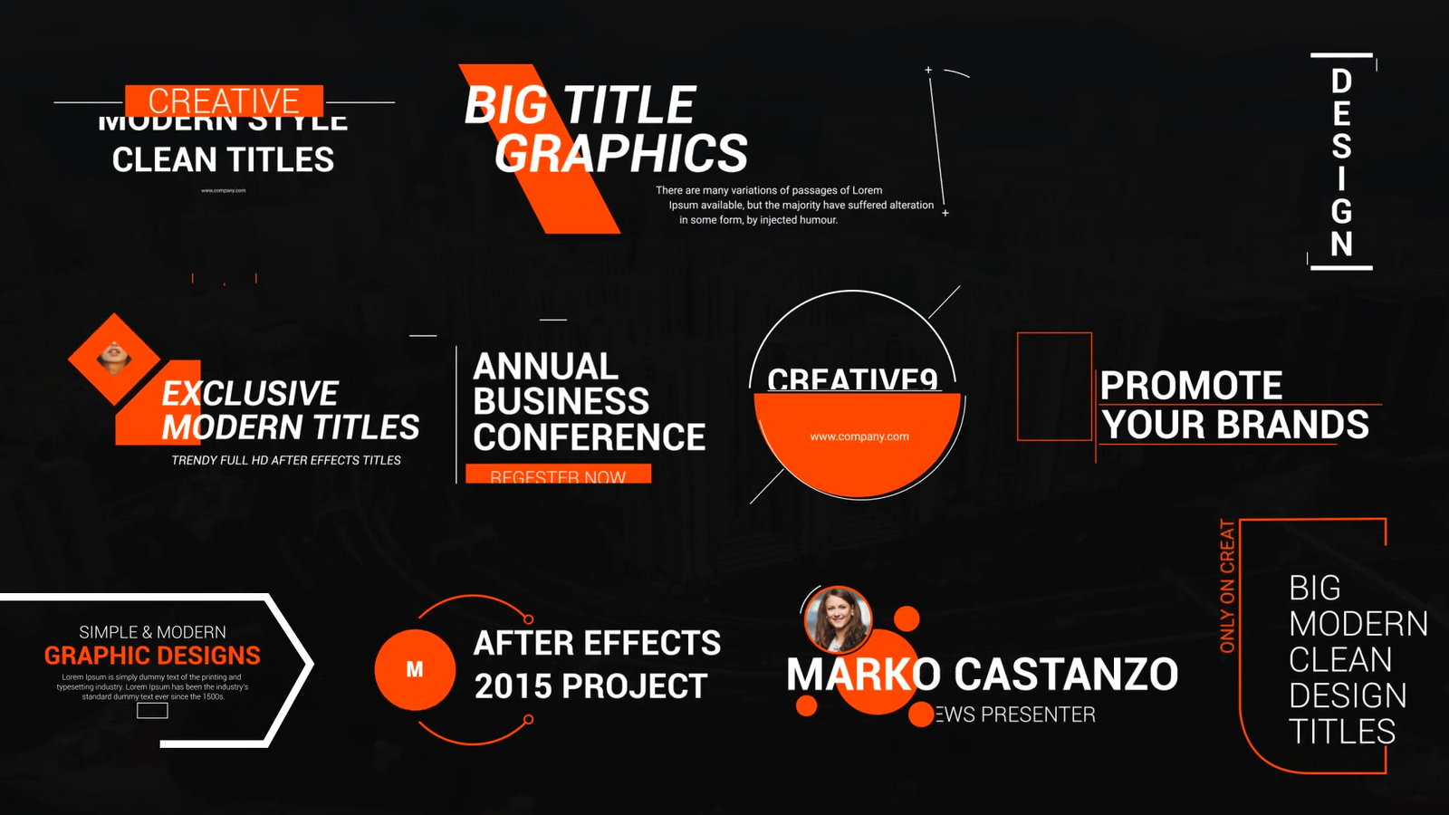 Big Title Designs