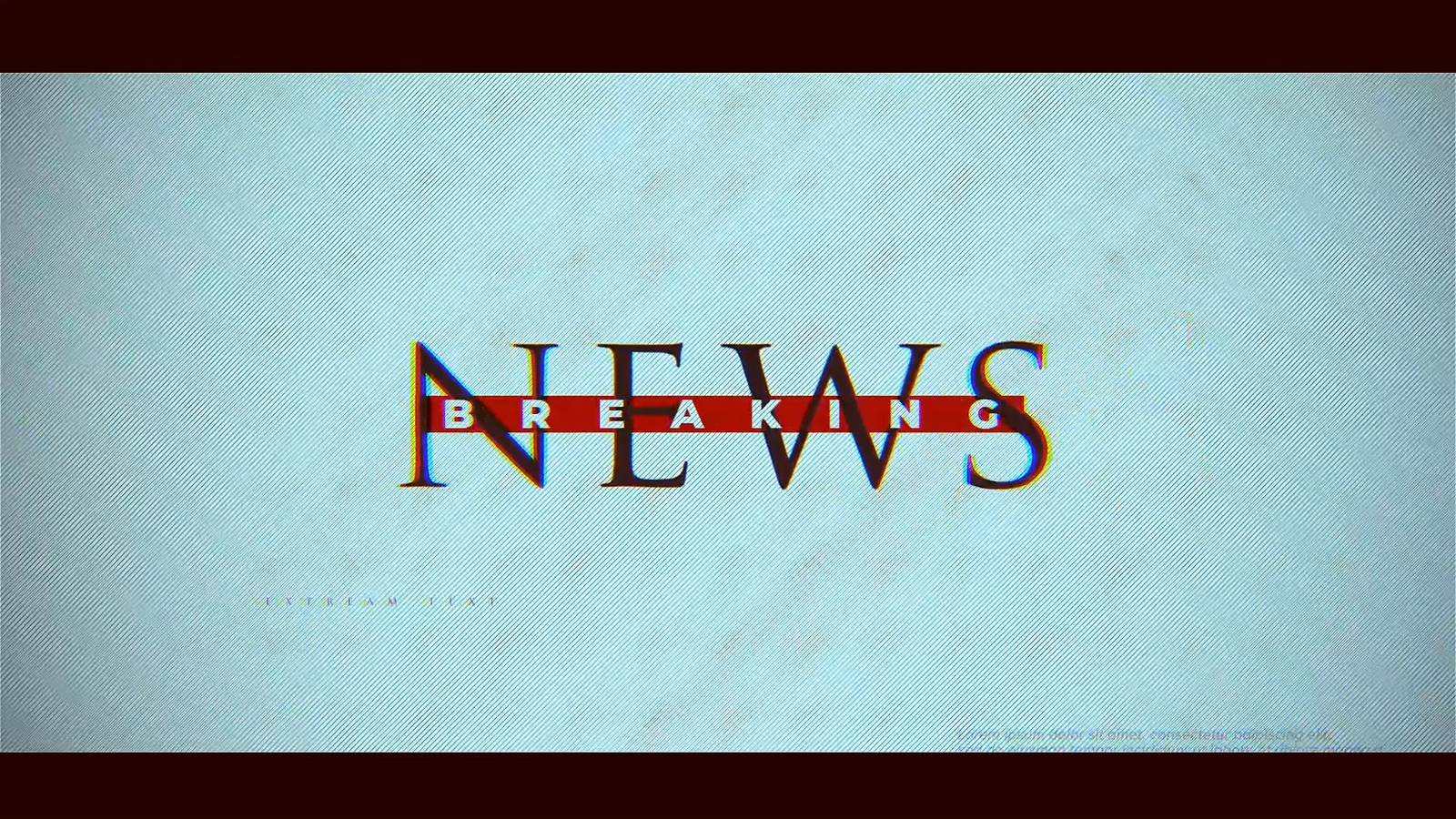 Breaking News Crash Intro