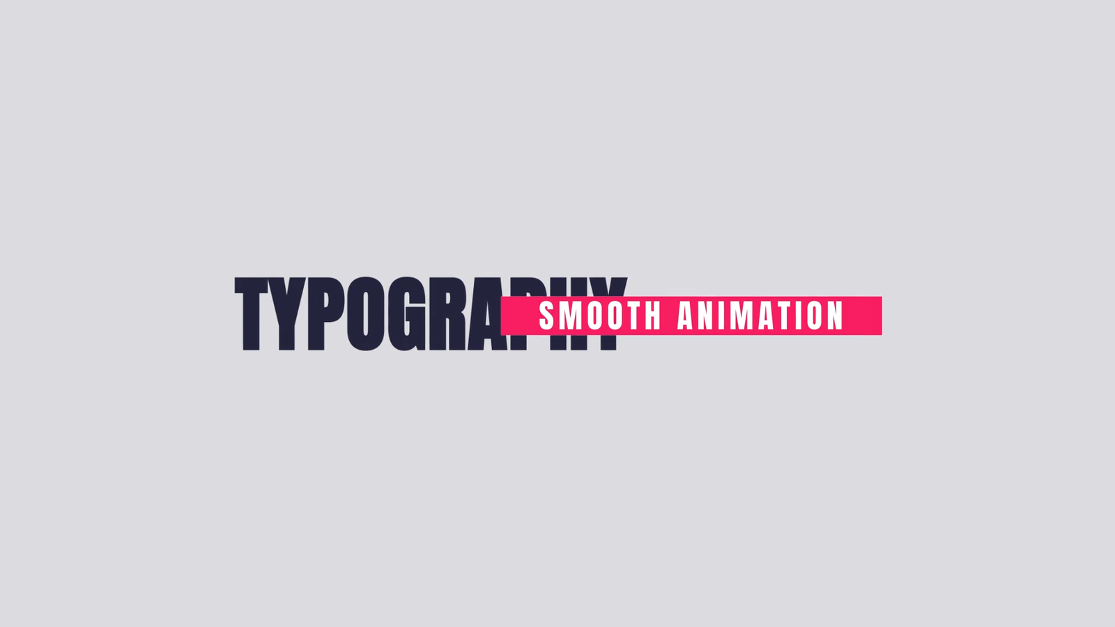 Animated Titles