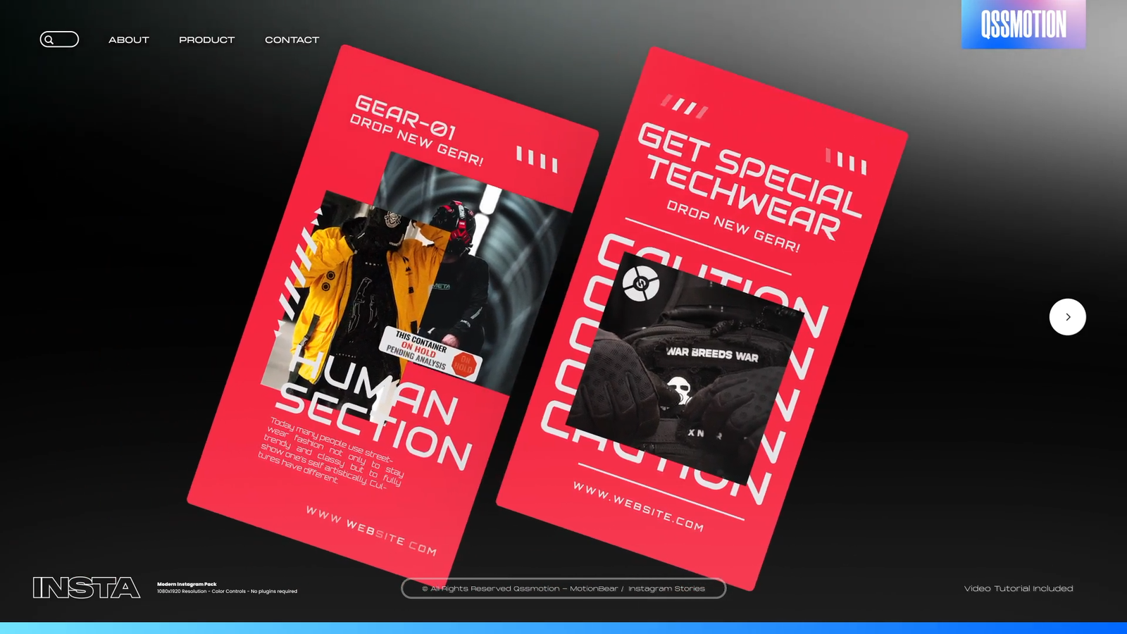 Futuristic Techwear Reels