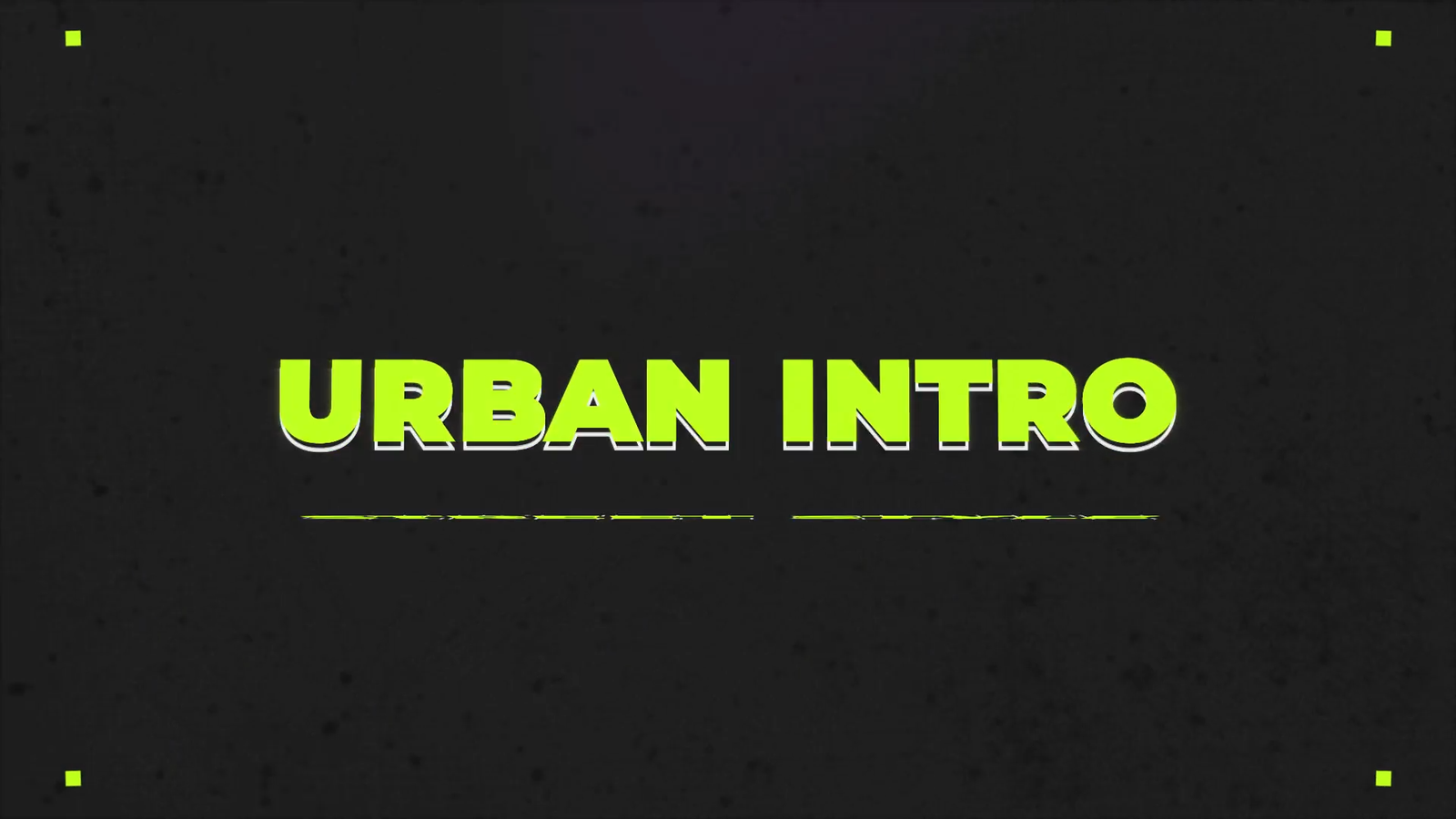 Street Style - Urban Fast Intro