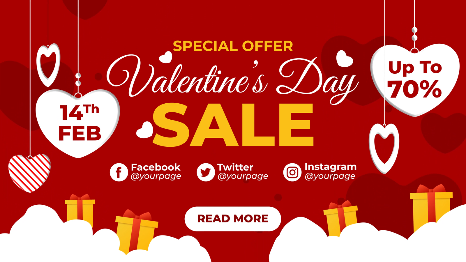 Valentine's Day Sale Promo MOGRT