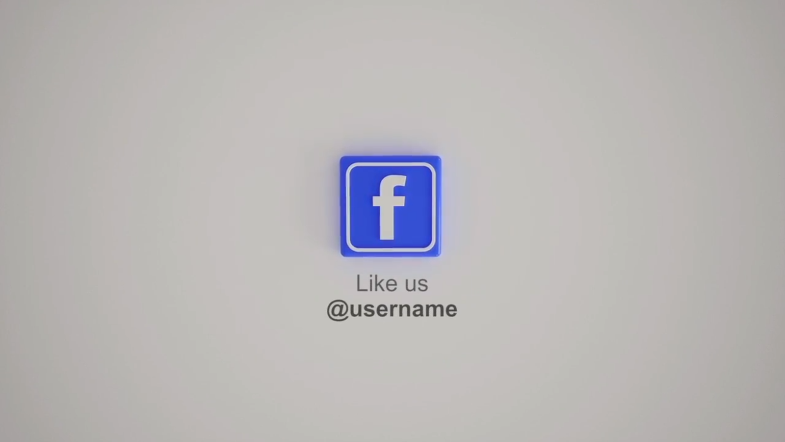 Social Media 3D Promo & Lowerthirds