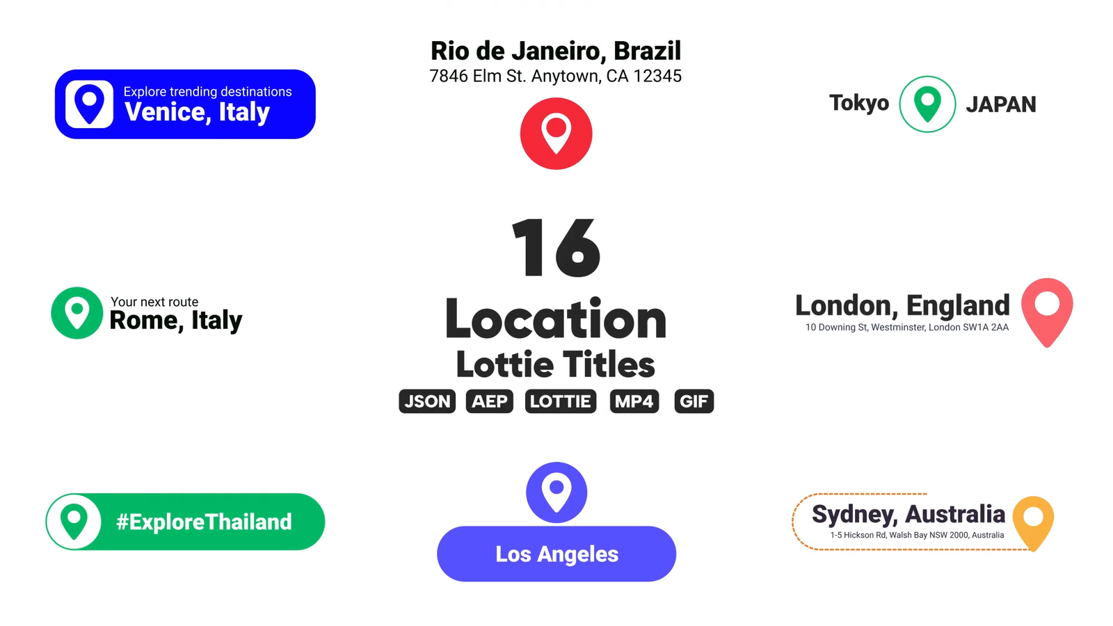 Location Lottie Titles