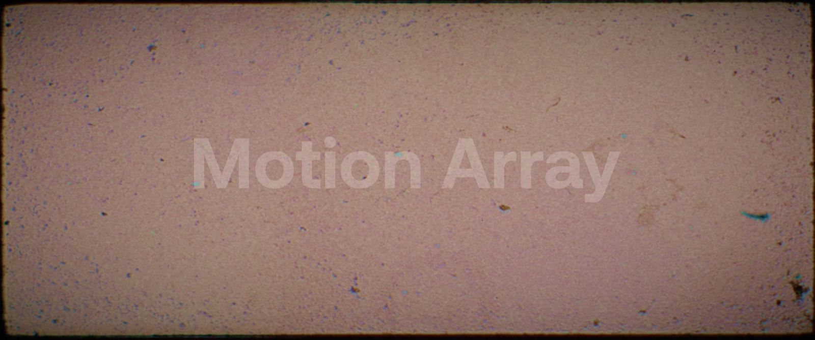 Dirty Pulsing Old Film Widescreen Frame