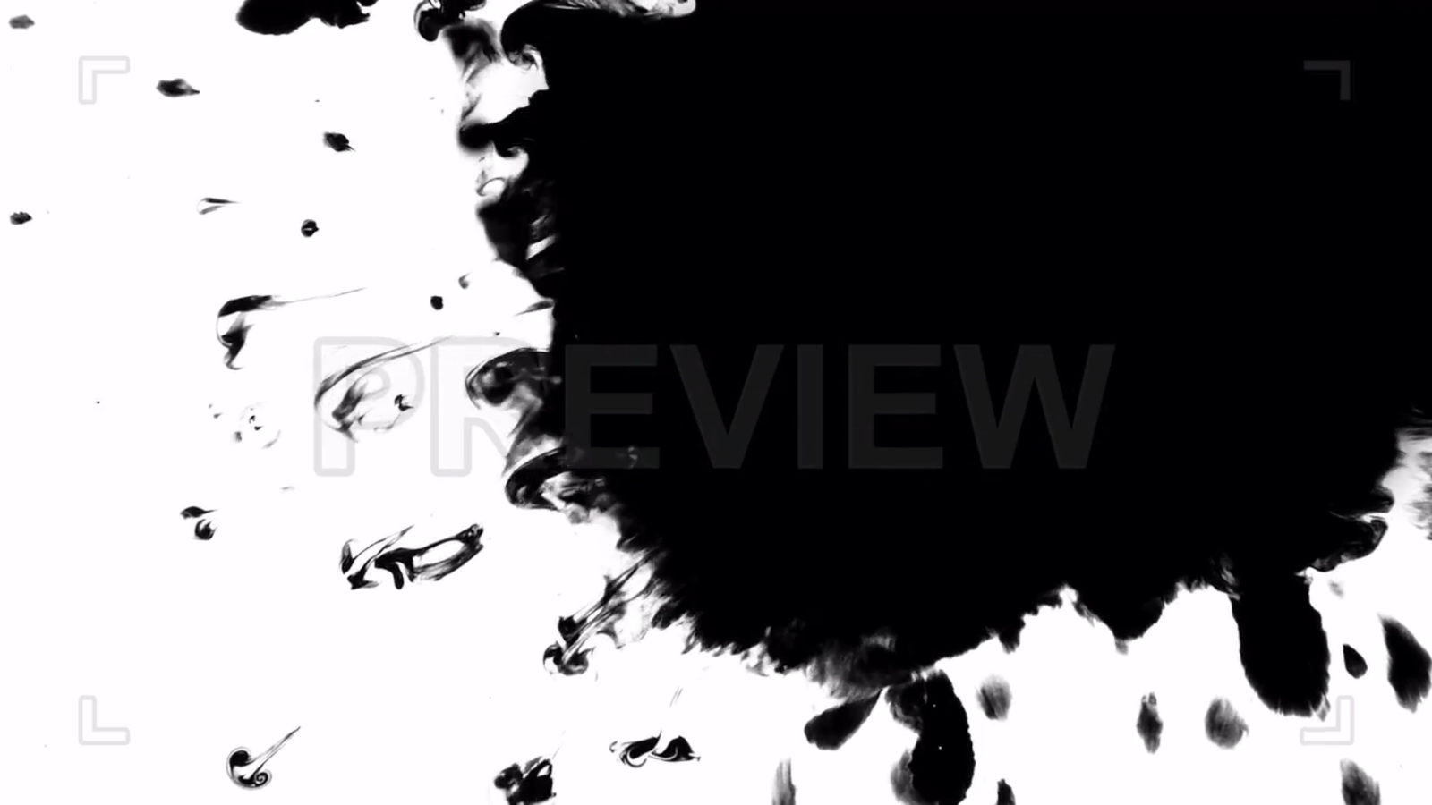 Ink Fills Screen