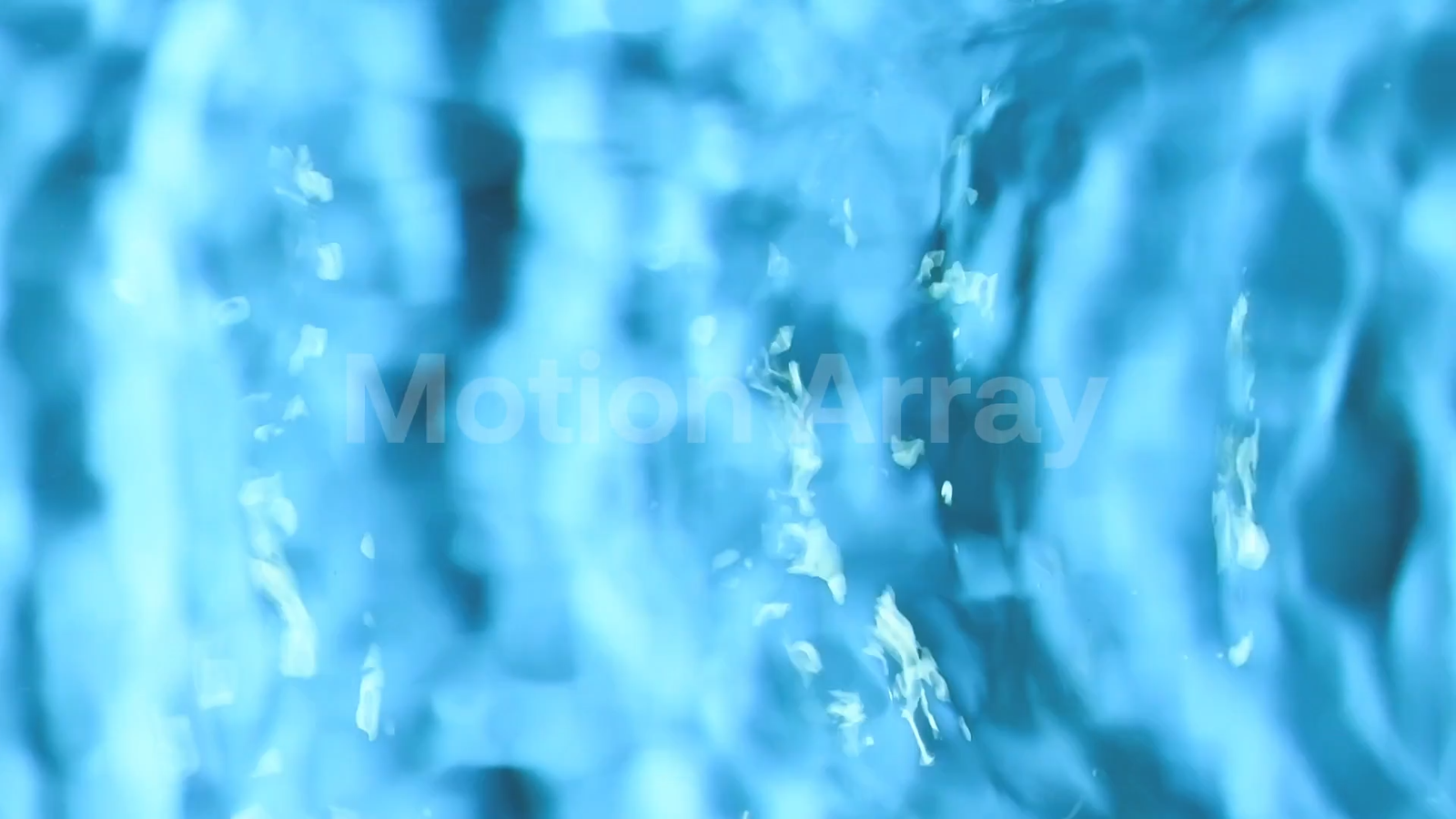 Blue Water Texture With Waves