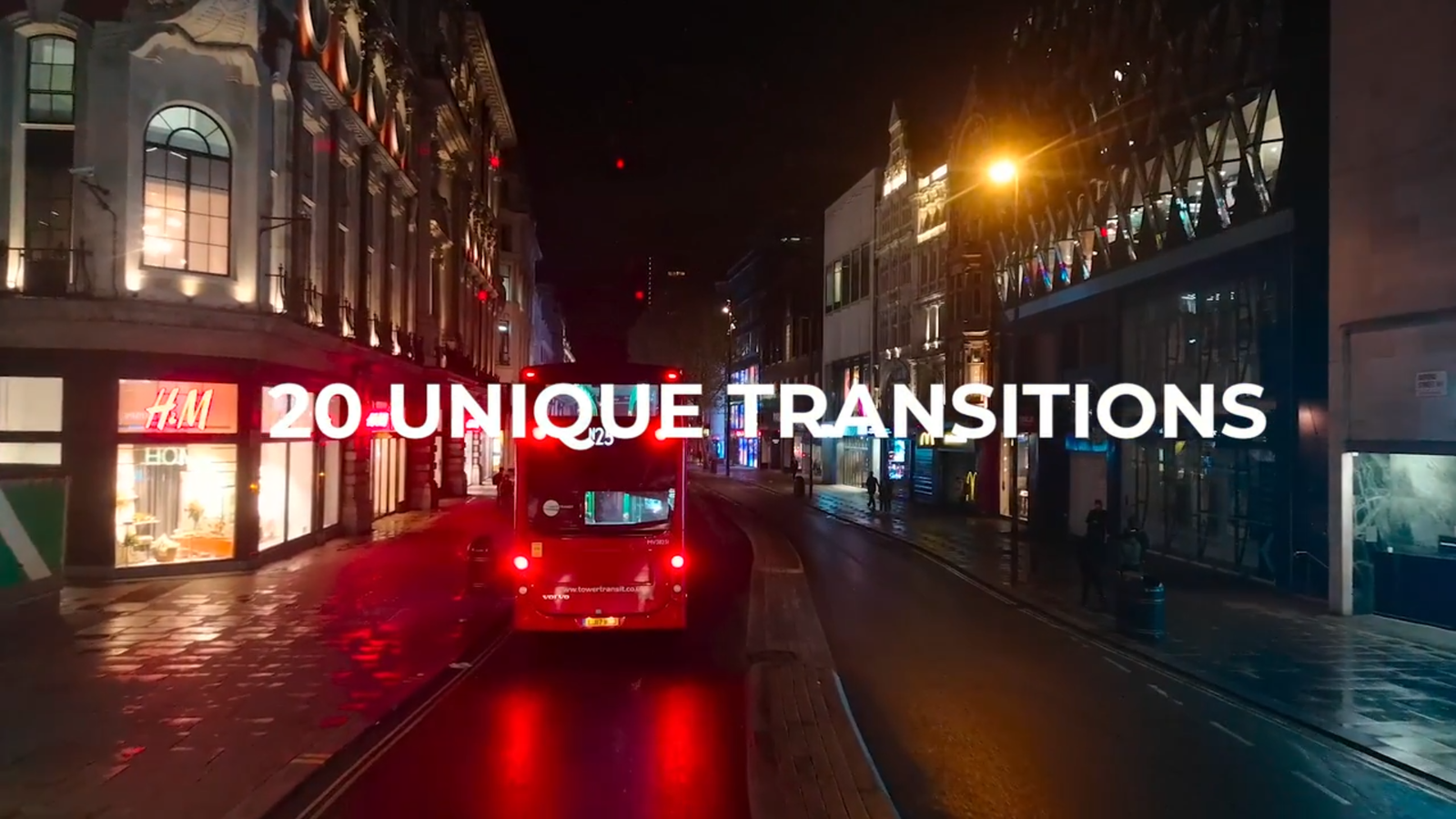 Glitch Transitions