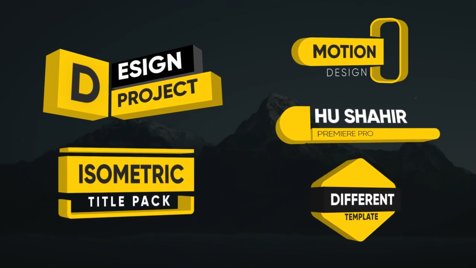 Isometric Titles V2