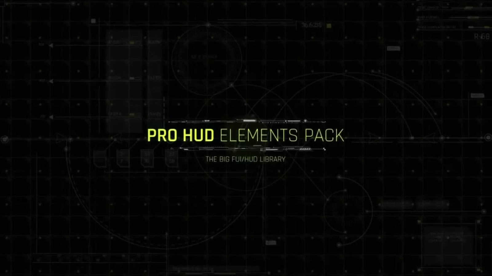 Pro HUD Elements Pack For Premiere Pro