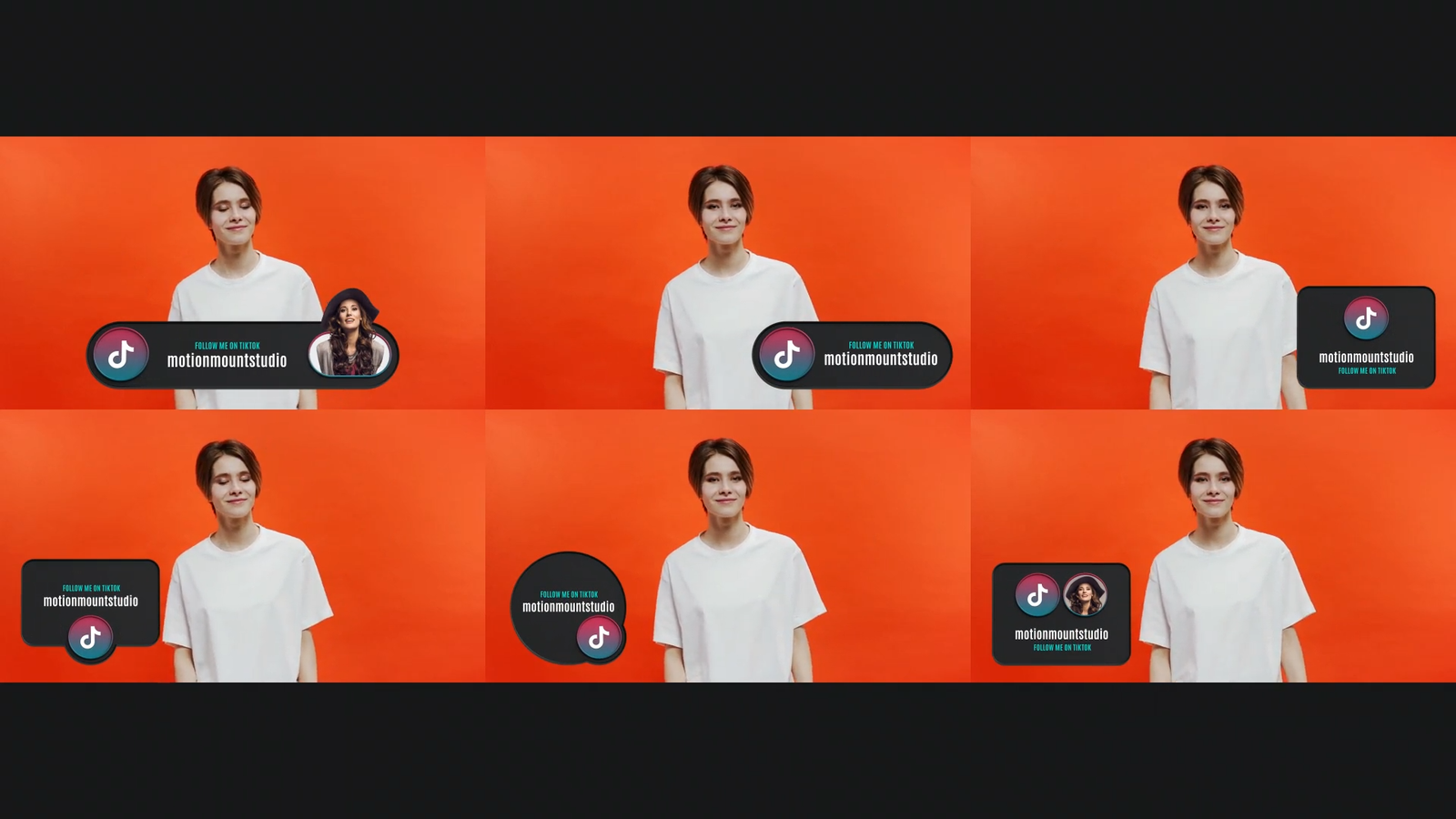 Social Media Lower Thirds TikTok - Premiere Pro