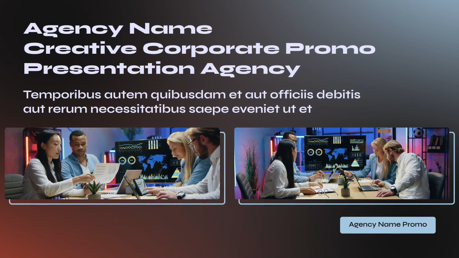 Creative Agency Corporate Promo Mogrt Pr