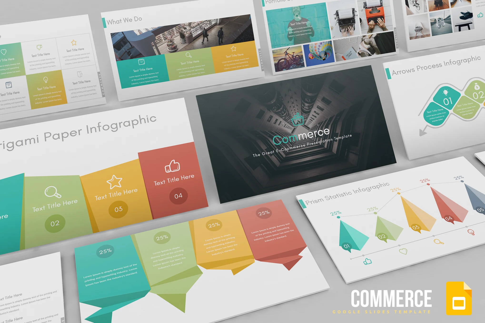 Commerce - Google Slides Template