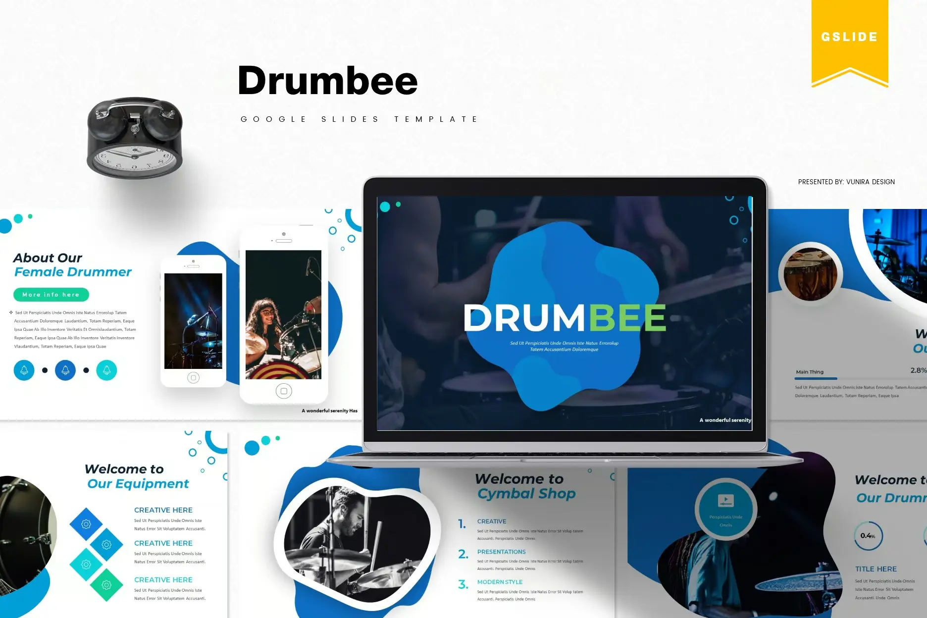 Drumbee | Google Slides Template