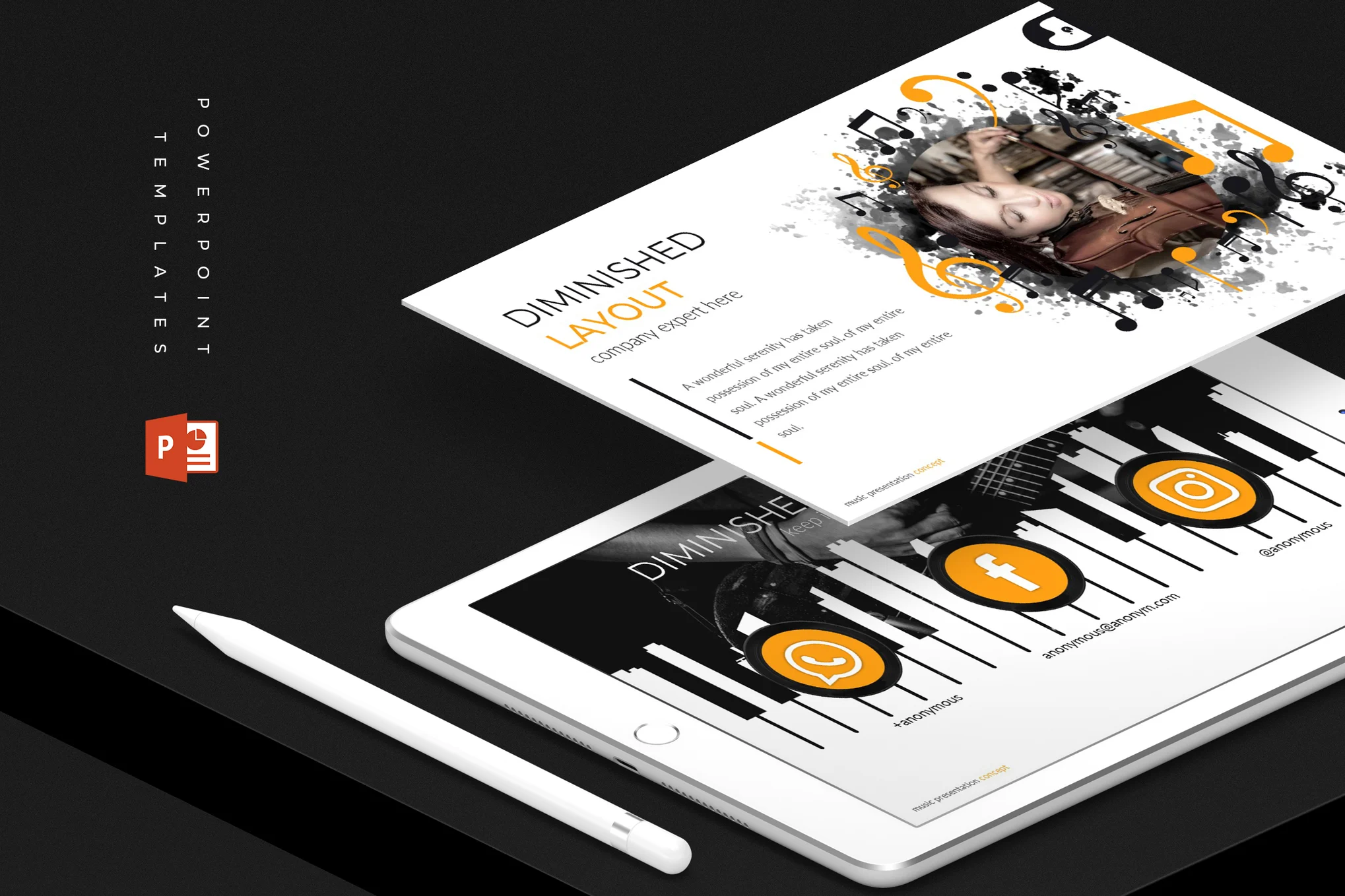 Diminished - Powerpoint Template