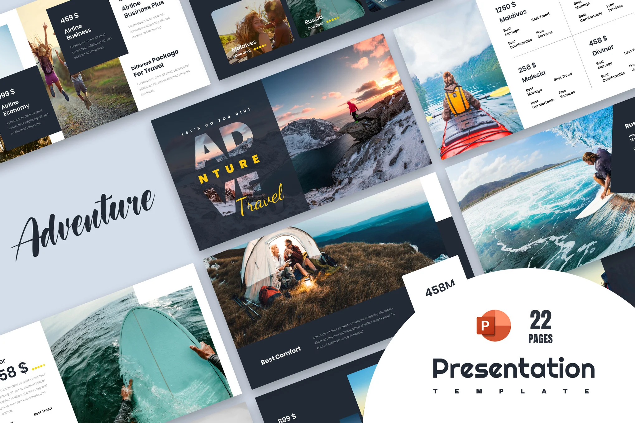Adventure PowerPoint Presentation Template