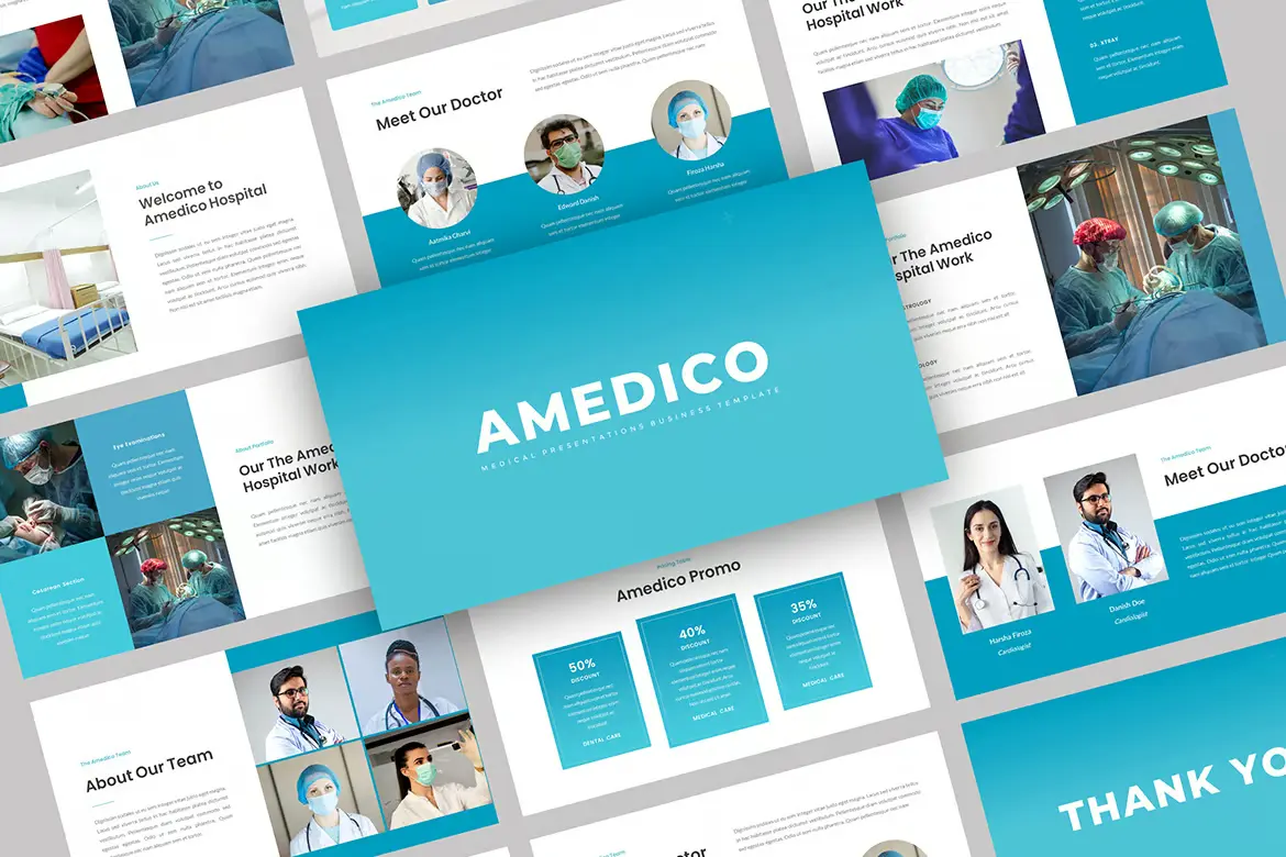 Amedico - Medical PowerPoint Template