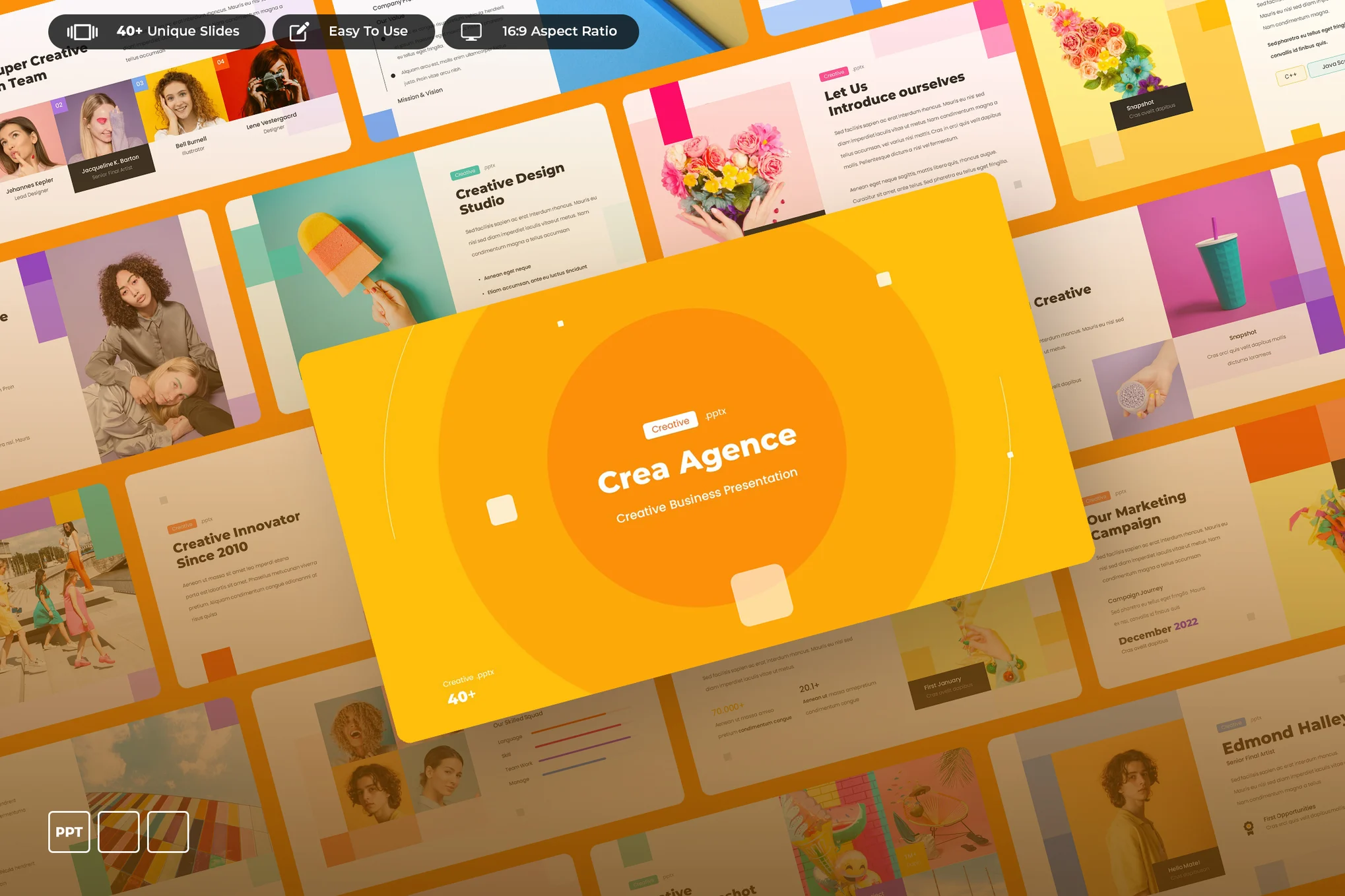 Crea Agence - Creative Agency Presentation Templat