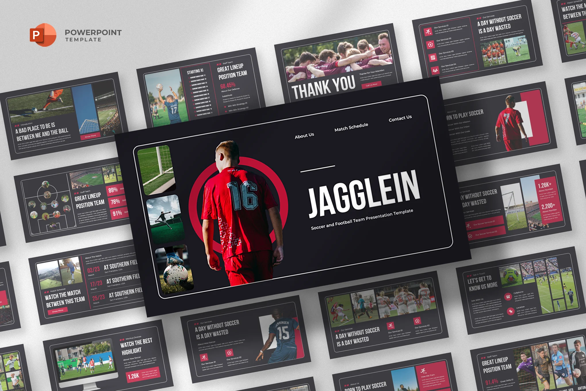 Soccer Football Powerpoint Template