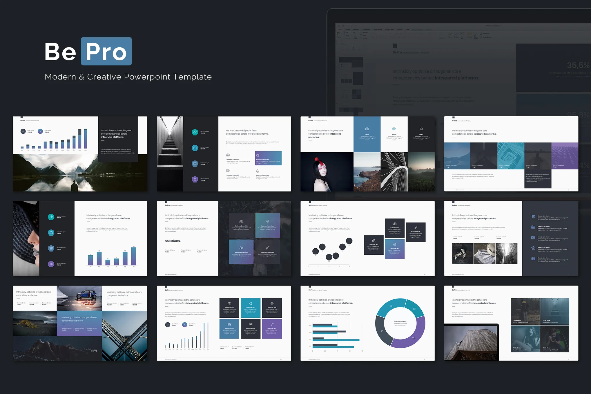 BEPRO Business & Creative Template (PowerPoint)