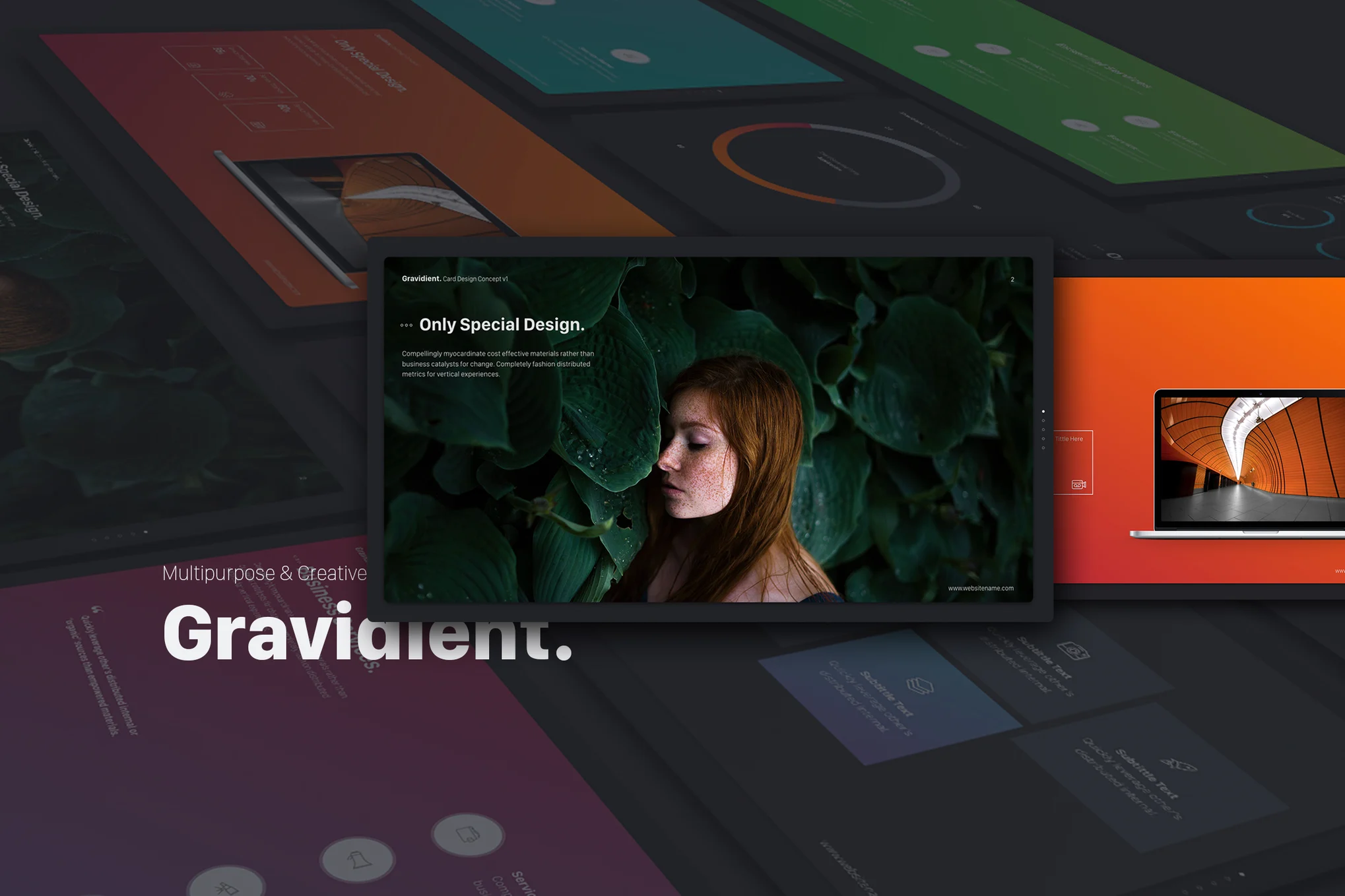 GRAVIDIENT Creative Template (PowerPoint)